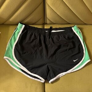 Nike tempo dry fit, running shorts